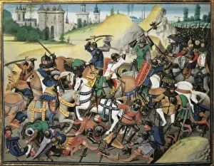 Biblioth X8c75 Prints: First Crusade. Conquest of Antiochia (1098)