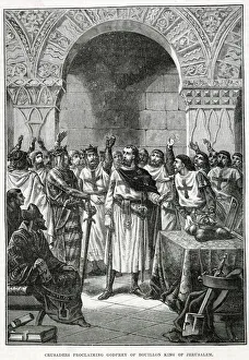 1100 Gallery: FIRST CRUSADE - Godefroi de Bouillon, leader of the First Crusade