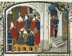 Chronicle Collection: First Crusade. Urban II preaching the First Crusade