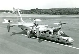 The first Curtiss-Wright X-19, 62-12197