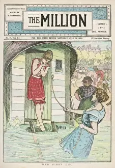 Her First Dip 1893