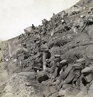 Images Dated 8th November 2019: First Division Japanese soldiers near Port Arthur, China