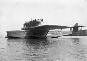 The first Dornier DoX on the water