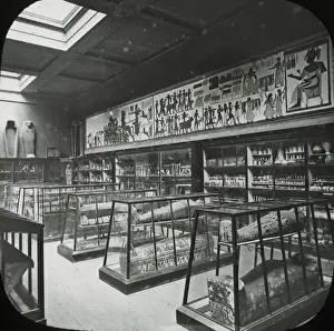 First Egyptian Room, looking North (British Museum)