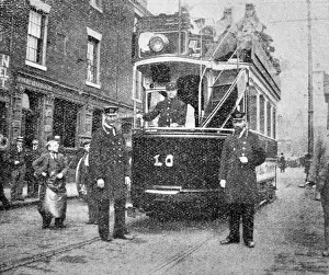 Junction Prints: First Electric Tram, Hull