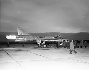 Wg760 Prints: The first engine runs (wet start) of the English Electric P1