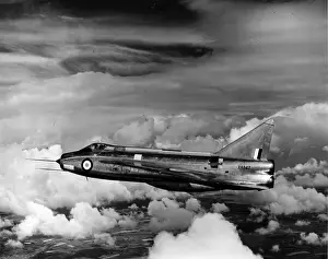 The first English Electric P1B Lightning XA847 in flight