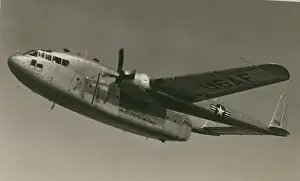 The first Fairchild C-119B Flying Boxcar, 48-319
