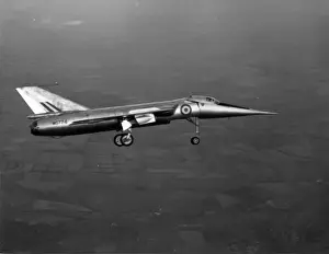 The first Fairey Delta 2 WG774 with drooped nose