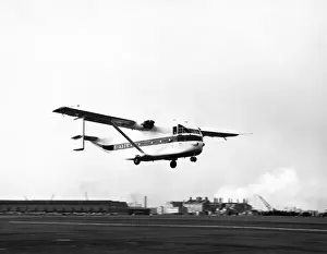 First flight of the first Short Skyvan G-ASCN