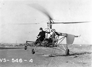 Controls Collection: The first flight of the Sikorsky VS-300 14 September 1939