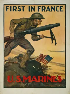 First in France - US Marines
