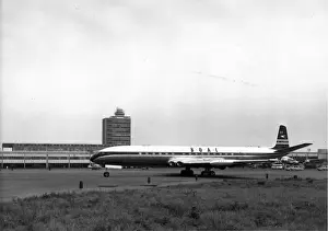 The first de Havilland DH106 Comet 4 G-APDA of BOAC