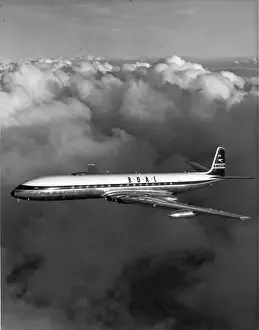 The first de Havilland DH106 Comet 4 G-APDA of BOAC