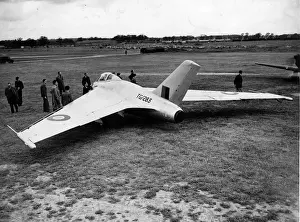 The first de Havilland DH108 TG283 at Hatfield
