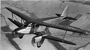 The first de Havilland DH90 Dragonfly G-ADNA