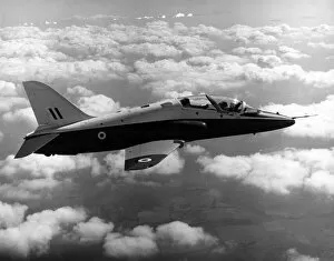 The first Hawk XX154 in the air for the first time
