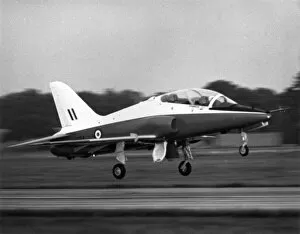 The first Hawk XX154 takes to the air for the first time
