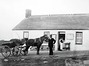 The first and last house in England at Lands End, Cornwall