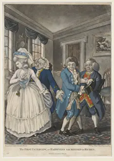 Bowles Prints: The First Interview, or Happiness Sacrifised to Riches