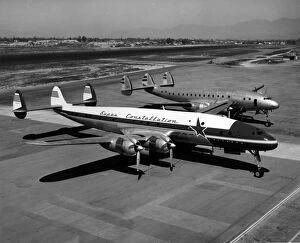 Alongside Gallery: The first Lockheed Model 1049 Super Constellation N67900