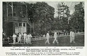 Reggie Prints: First match of Australian Tour of England in 1905