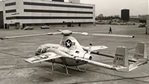 The first McDonnell XV-1, 53-4016