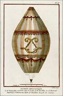 Balloons Gallery: First Montgolfiere 1783