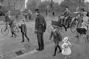 Waving Prints: The First Motor-Car in England, c. 1894