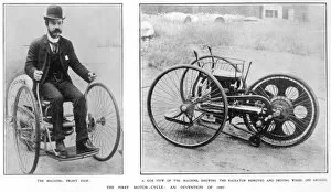 The first motorcycle