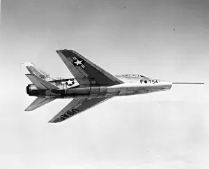 The first North American YF-100 Super Sabre prototype