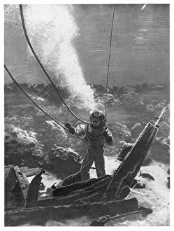 Based Collection: First Photo of a Diver