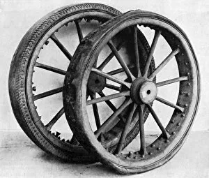 Images Dated 30th March 2004: The first pneumatic tyres ever made