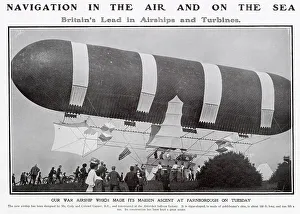 First Powered Airship - British Army Dirigible No 1