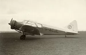 Airspeed Gallery: The first production Airspeed AS5 Courier, G-ACJL