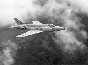 Photographic Prints: The first production Supermarine Swift F1 WK194