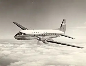 The first prototype Avro 748, G-APZV