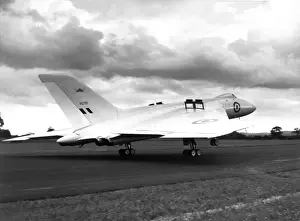 The first prototype Avro Vulcan VX770 landing