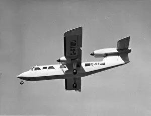 Britten Prints: First prototype Britten-Norman BN2A MkIII Trislander G-ATWU