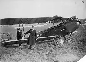 Folding Prints: First prototype de Havilland DH60 Moth G-EBKT