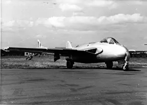 Venom Prints: First prototype de Havilland Venom VV612 after the fitting