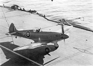 Seafire Prints: The first prototype Supermarine Seafire XV NS487