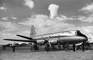 The first prototype Vickers Viscount 630, G-AHRF