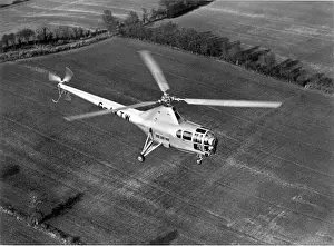 Dragonfly Prints: The first prototype Westland Dragonfly 1A G-AKTW