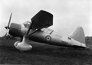 Lysander Prints: The first prototype Westland Lysander K6127