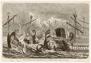 Capture Prints: First Punic War, Catulus wins naval victory at Aegusa