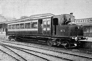 Fifty Prints: The First Railway Motor-Coach in Britain, 1903