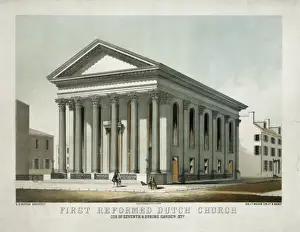 First reformed Dutch church, cor. of Seventh & Spring Garden
