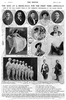 First Royal Variety Show cast, 1912