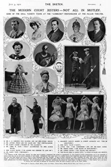 Dummy Gallery: First Royal Variety Show cast, 1912